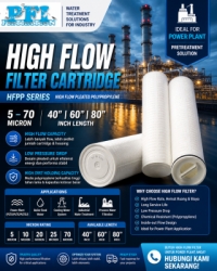 large High Flow Filter Cartridge HFPP Series